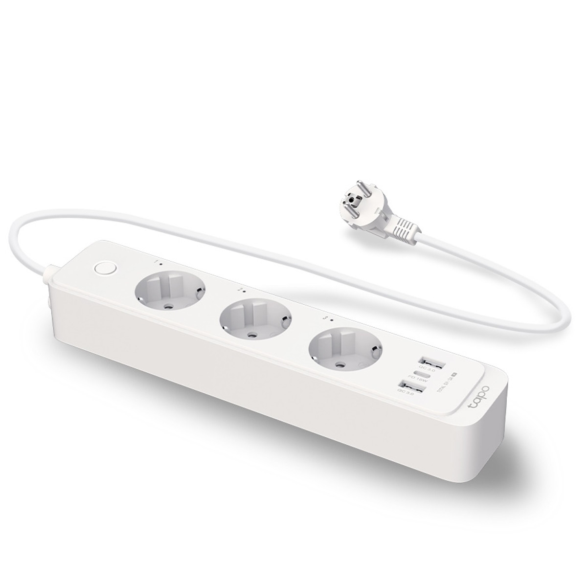 Image of TP-LINK Okos Elosztósor Wifi-s, 3xDugalj + 2xUSB + 1x 18W USB-C, TAPO P300