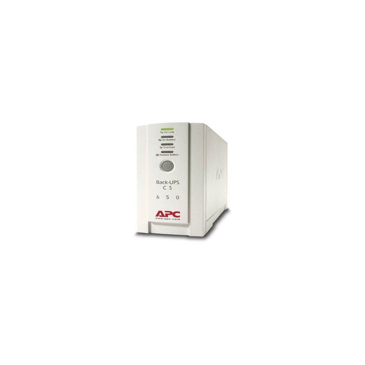 Image of APC Back-UPS BK650EI (CS) (3+1 IEC13) 650VA (400 W) 230V Power-Saving OFFLINE szünetmentes tápegység, torony - USB inter