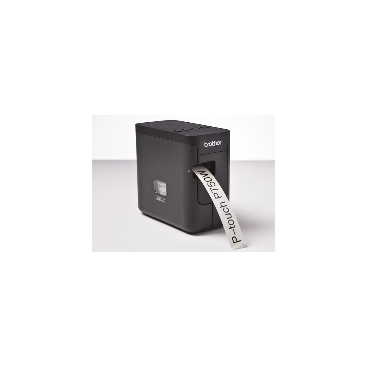 Image of BROTHER Címkenyomtató PT-P750W, asztali, Plug&Play csatlakozás, TZe szalag: 3,5-24mm, WiFi/NFC, 30mm/sec