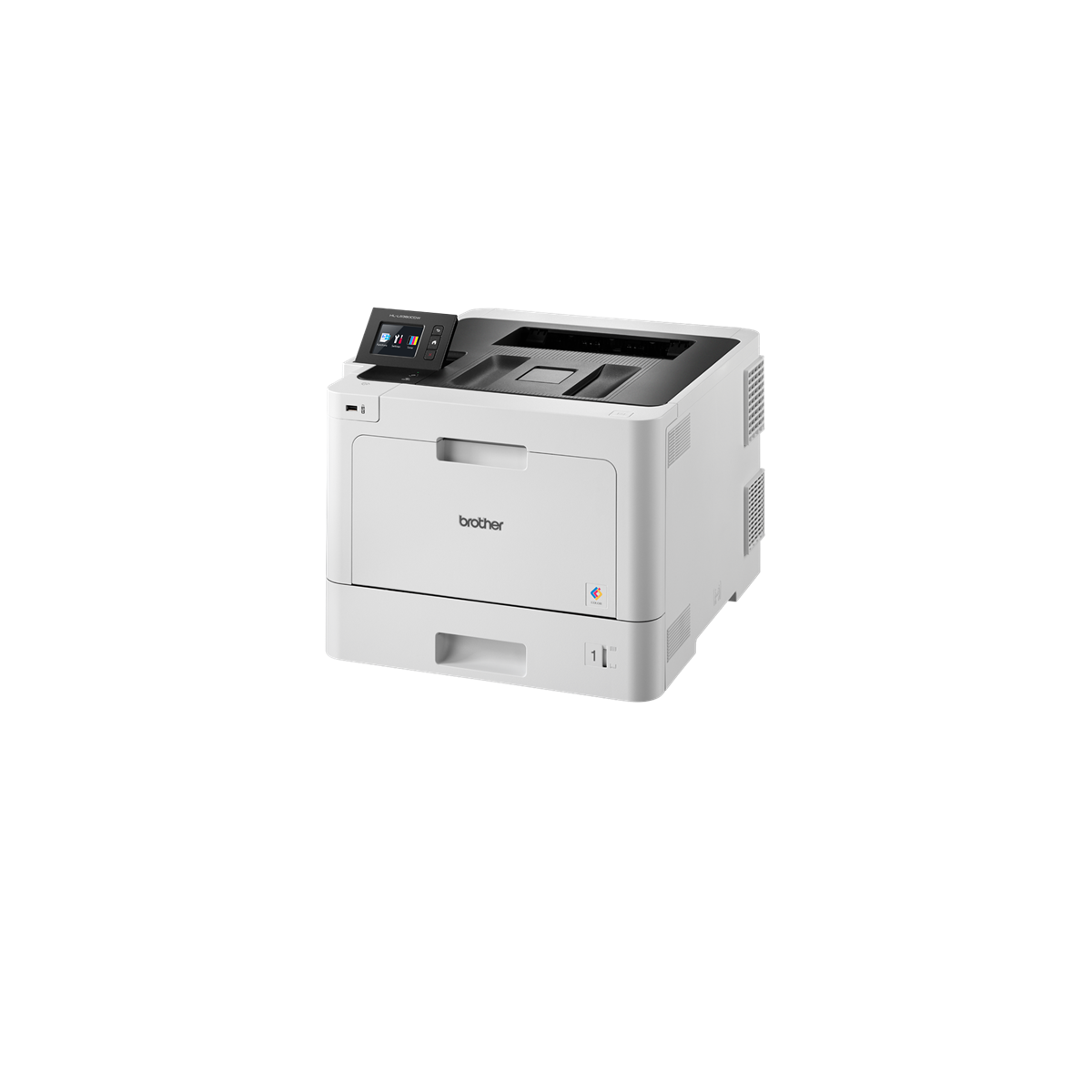 Image of BROTHER Lézernyomtató HL-L8360CDW, A4, színes, 31 lap/perc, WiFi/LAN/NFC/USB, duplex, 2400x600dpi, 512MB
