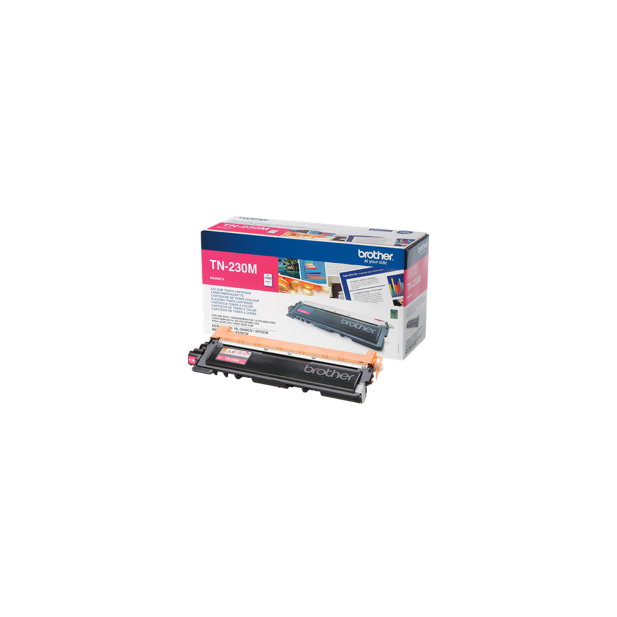 Image of Brother Toner TN-230M, 1400 oldal (ISO/IEC 19798), Magenta