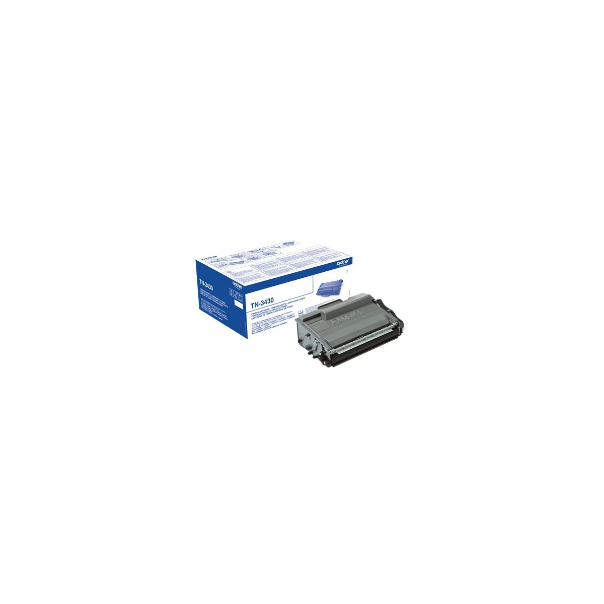 Image of BROTHER Toner TN-3430, Normál - 3000 oldal, Fekete