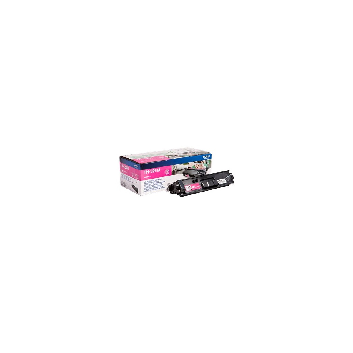 Image of Brother Toner TN-326M, Nagy töltetű - 3500 oldal, Magenta
