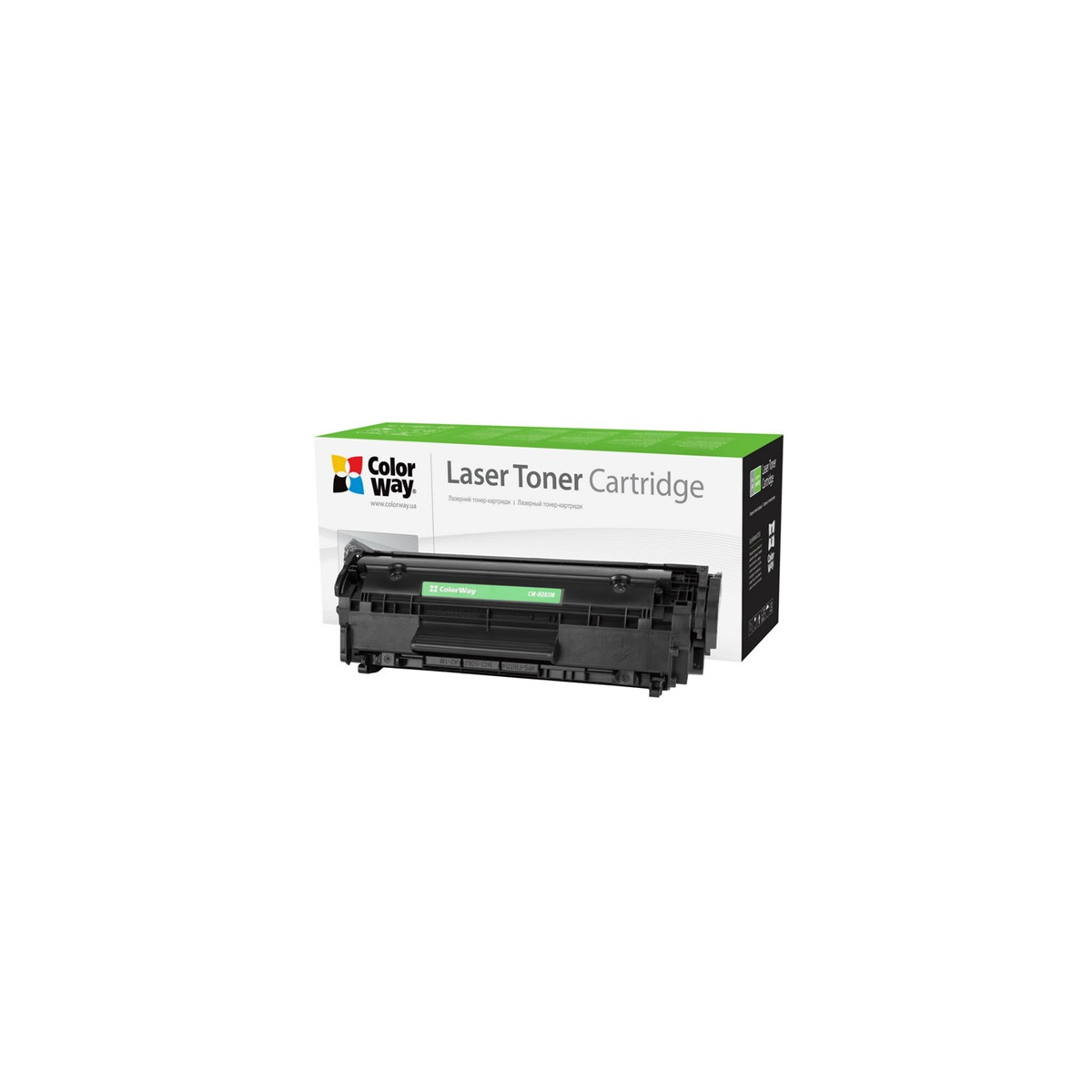 Image of COLORWAY Standard Toner CW-H283M, 1500 oldal, Fekete - HP CF283A (83A)