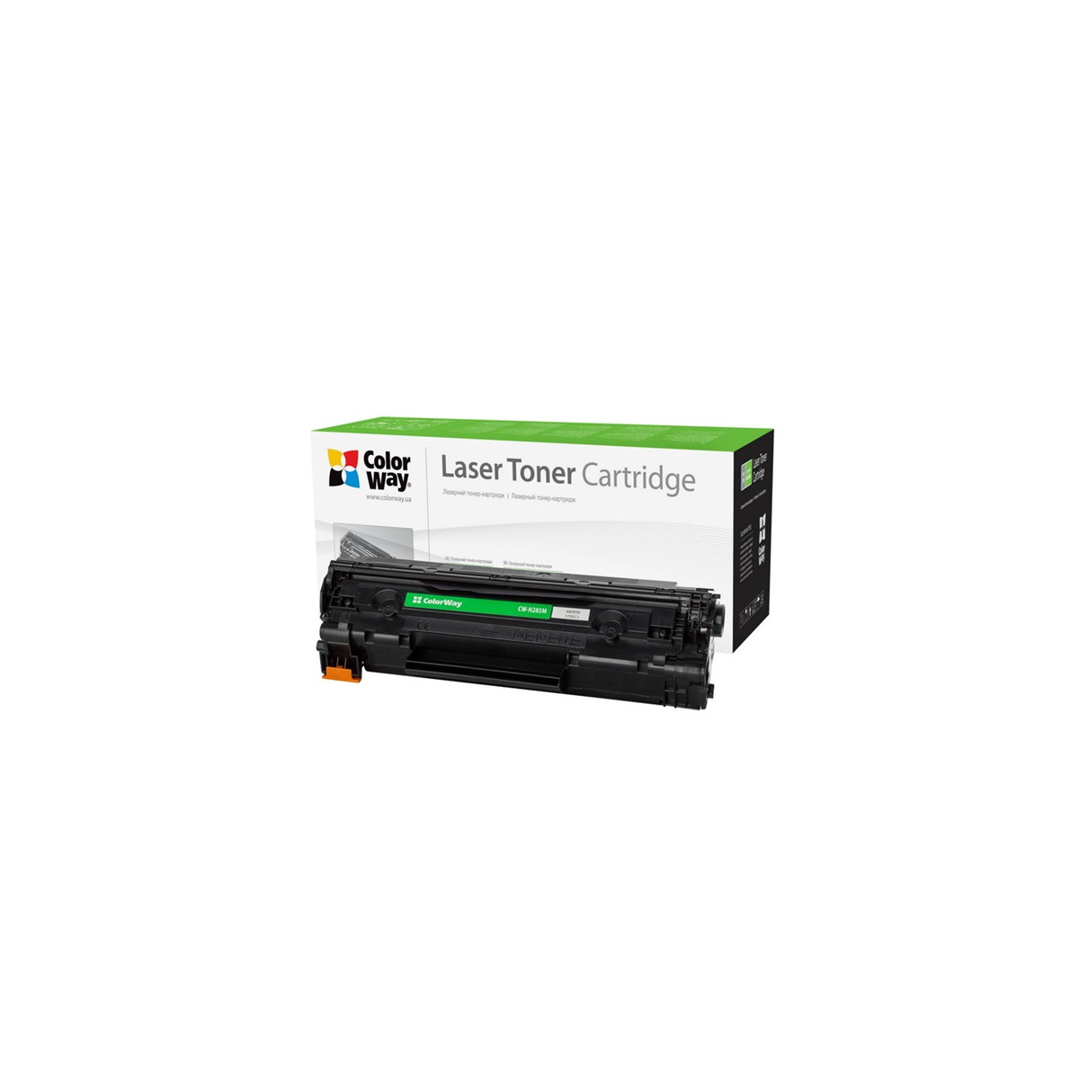 Image of COLORWAY Standard Toner CW-H285M, 1600 oldal, Fekete - HP CE285A (85A); Can. 725