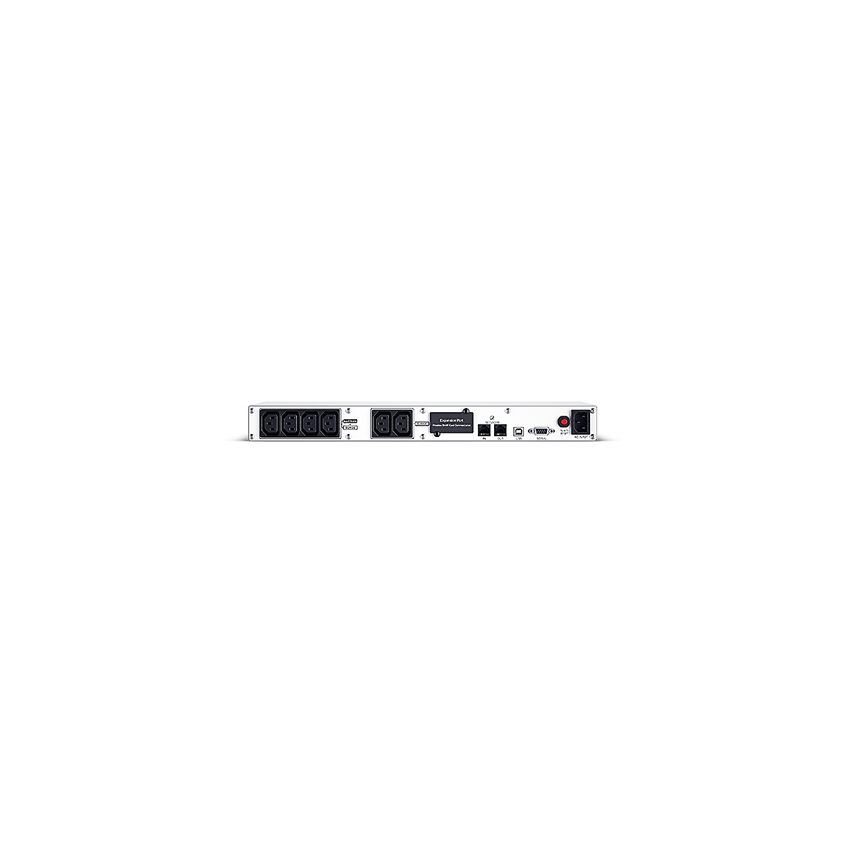 Image of CYBERPOWER UPS OR600ERM1U (6xIEC C13) 600VA 360W 230V RACK szünetmentes tápegység + USB, LINE-INTERACTIVE