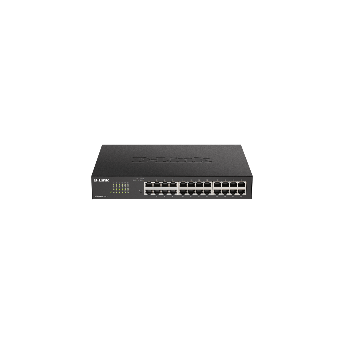 Image of D-LINK Switch 24x1000Mbps Fémházas Menedzselhető Rackes, DGS-1100-24V2/E