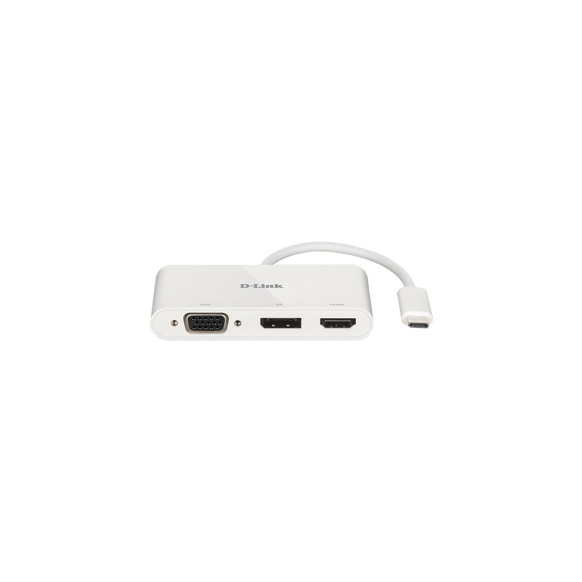 Image of D-LINK USB-C HUB 1xHDMI + 1xVGA + 1xDP, DUB-V310