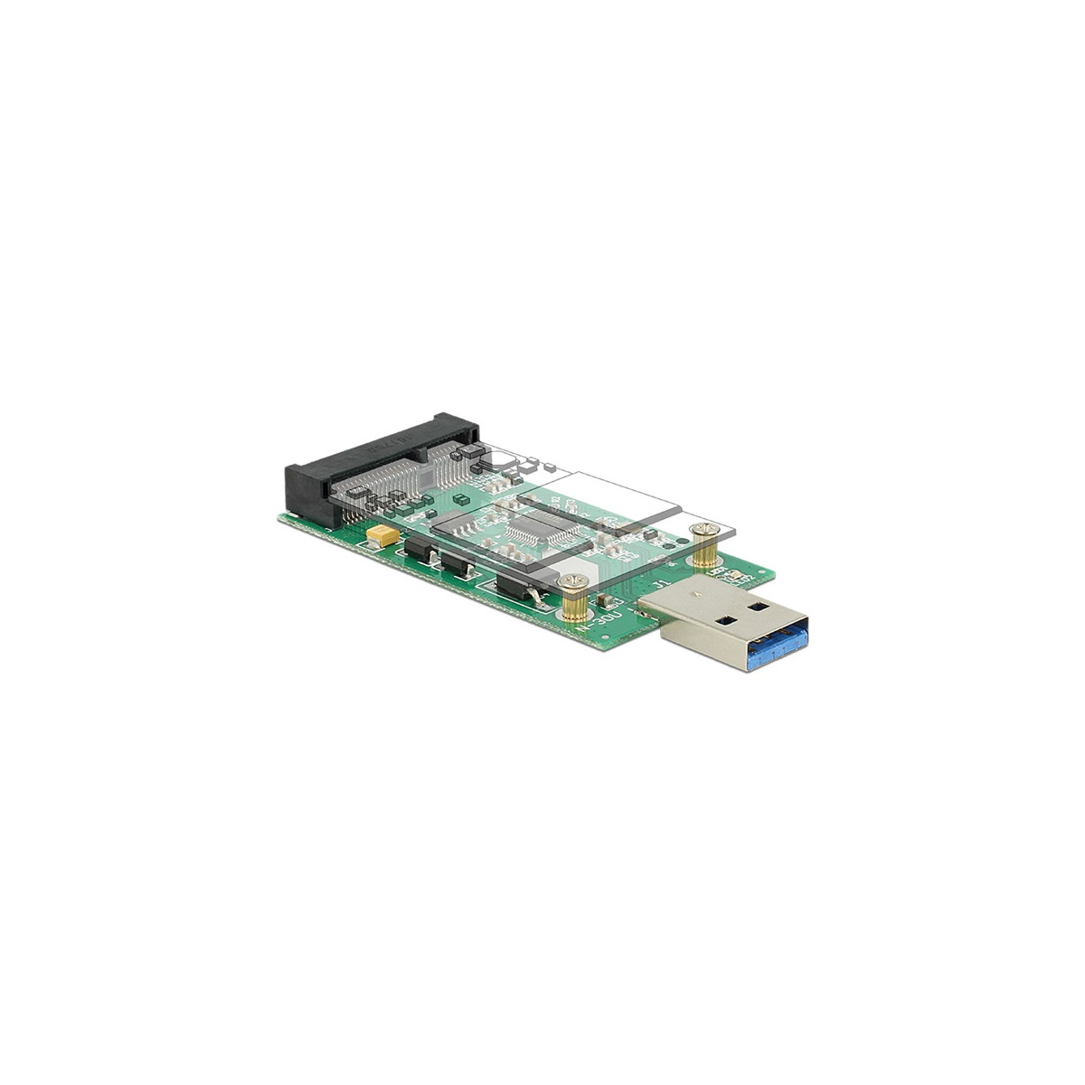 Image of DELOCK Átalakító USB 5 Gbps Type-A male > mSATA full size