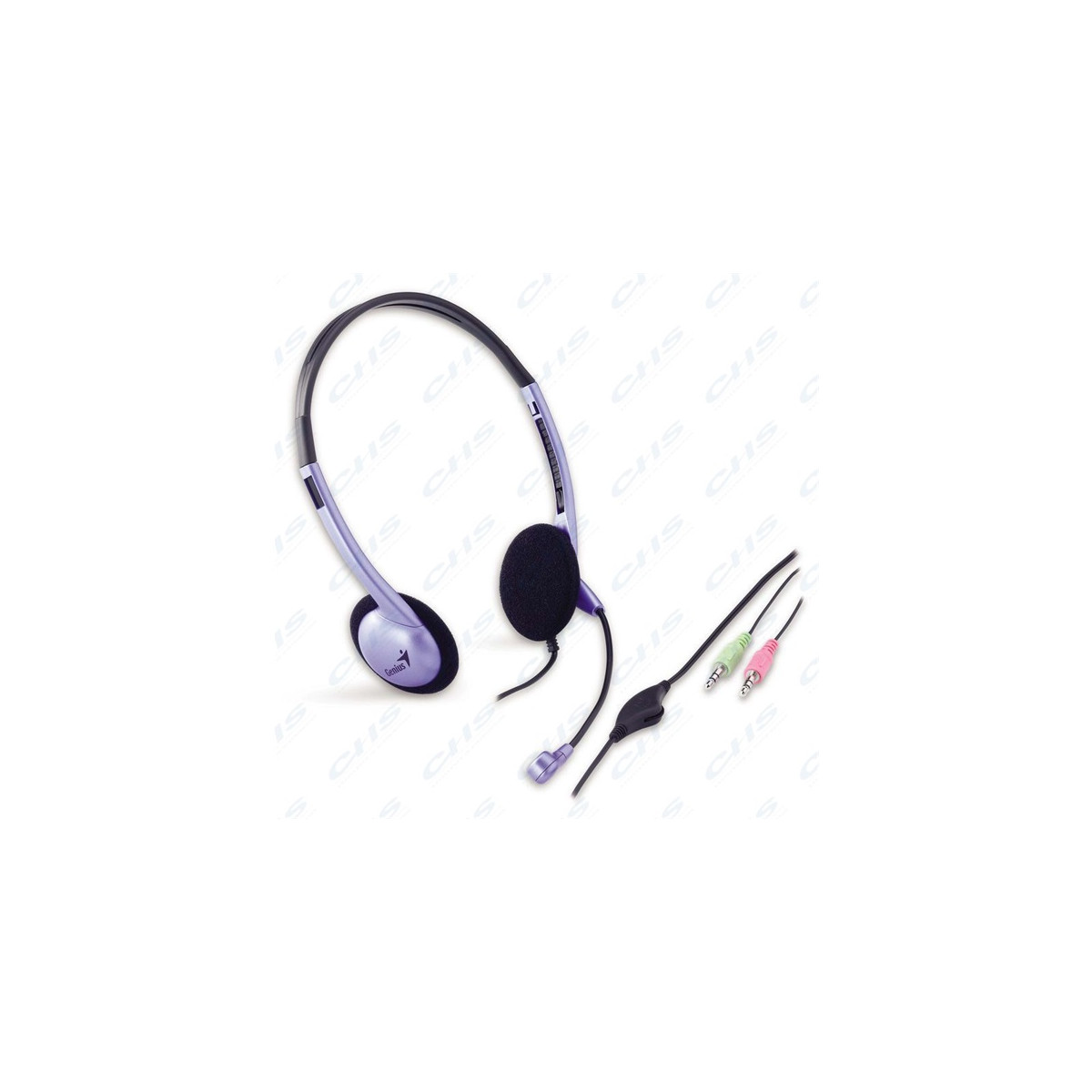 Image of GENIUS Fejhallgató HS-02B, 3,5mm Jack