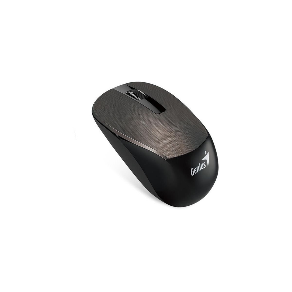 Image of GENIUS Vezeték nélküli egér NX-7015, USB, 1200dpi, BlueEye, Fekete csokoládé