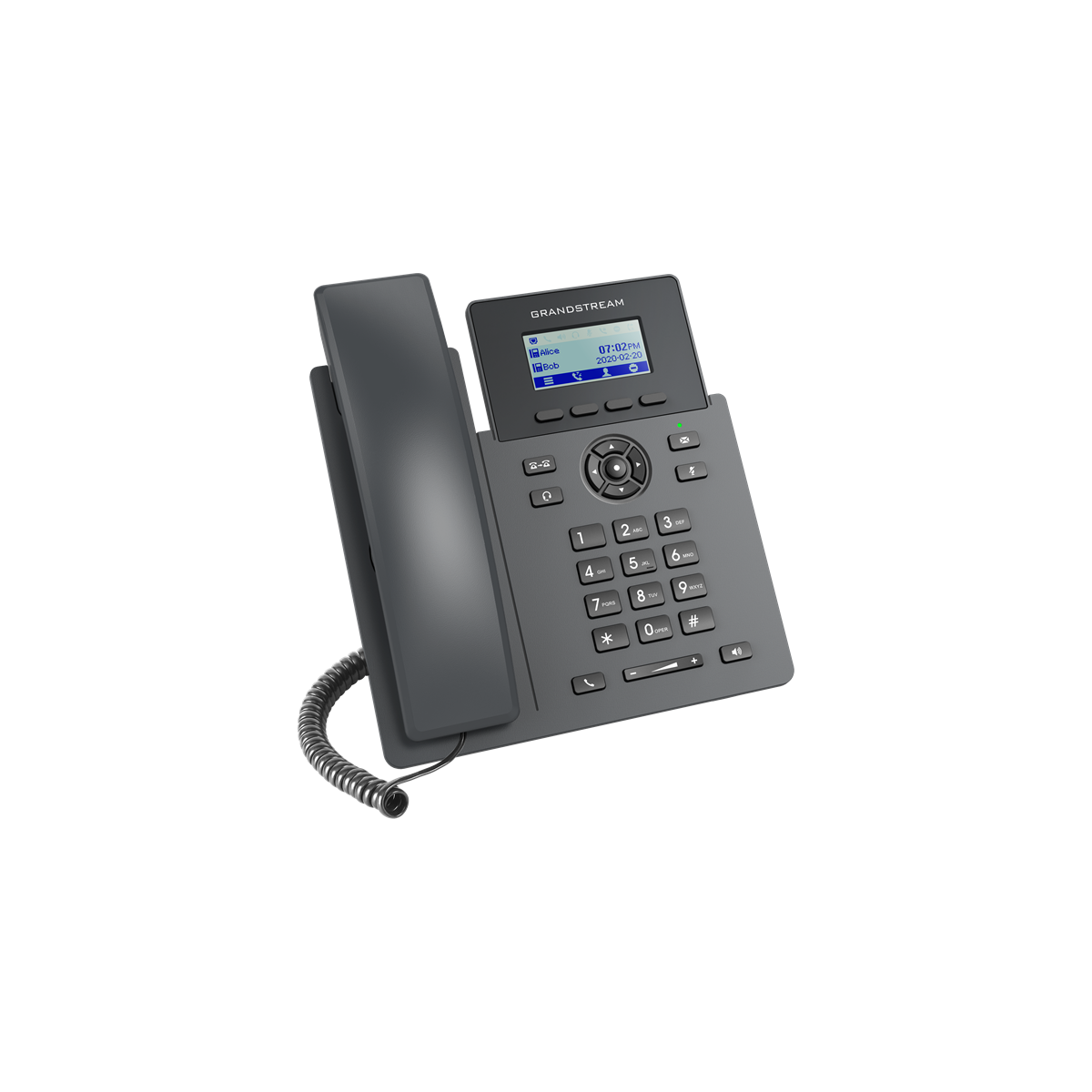 Image of GRANDSTREAM IP Telefon 2 vonalas Carrier-Grade, HD színes LCD kijelző, GRP2601