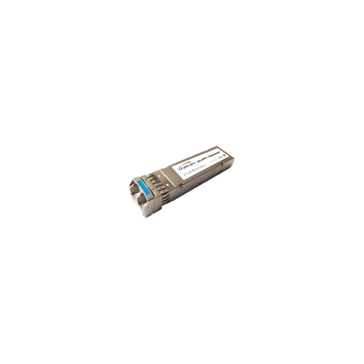 Image of GIGALIGHT Modul SFP+, 10GBaseSR/SW, 850 nm, 300M reach, 0~70 temp. range, DDM funkció