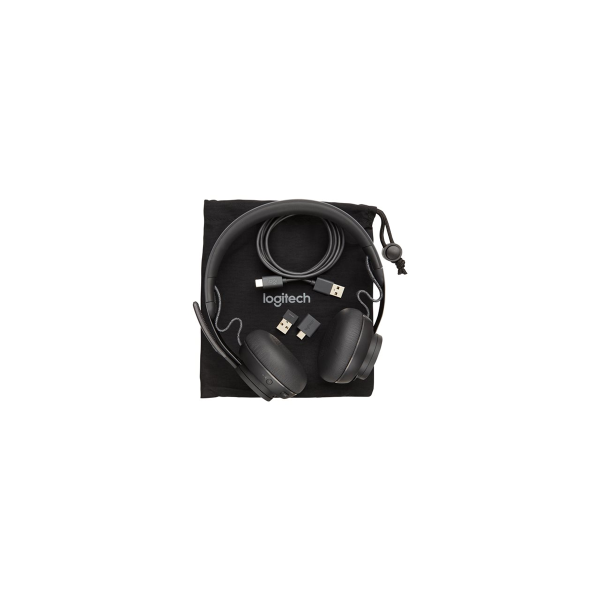 Image of LOGITECH Fejhallgató 2.0 - Zone Wired MS Mikrofonos, Grafitszürke