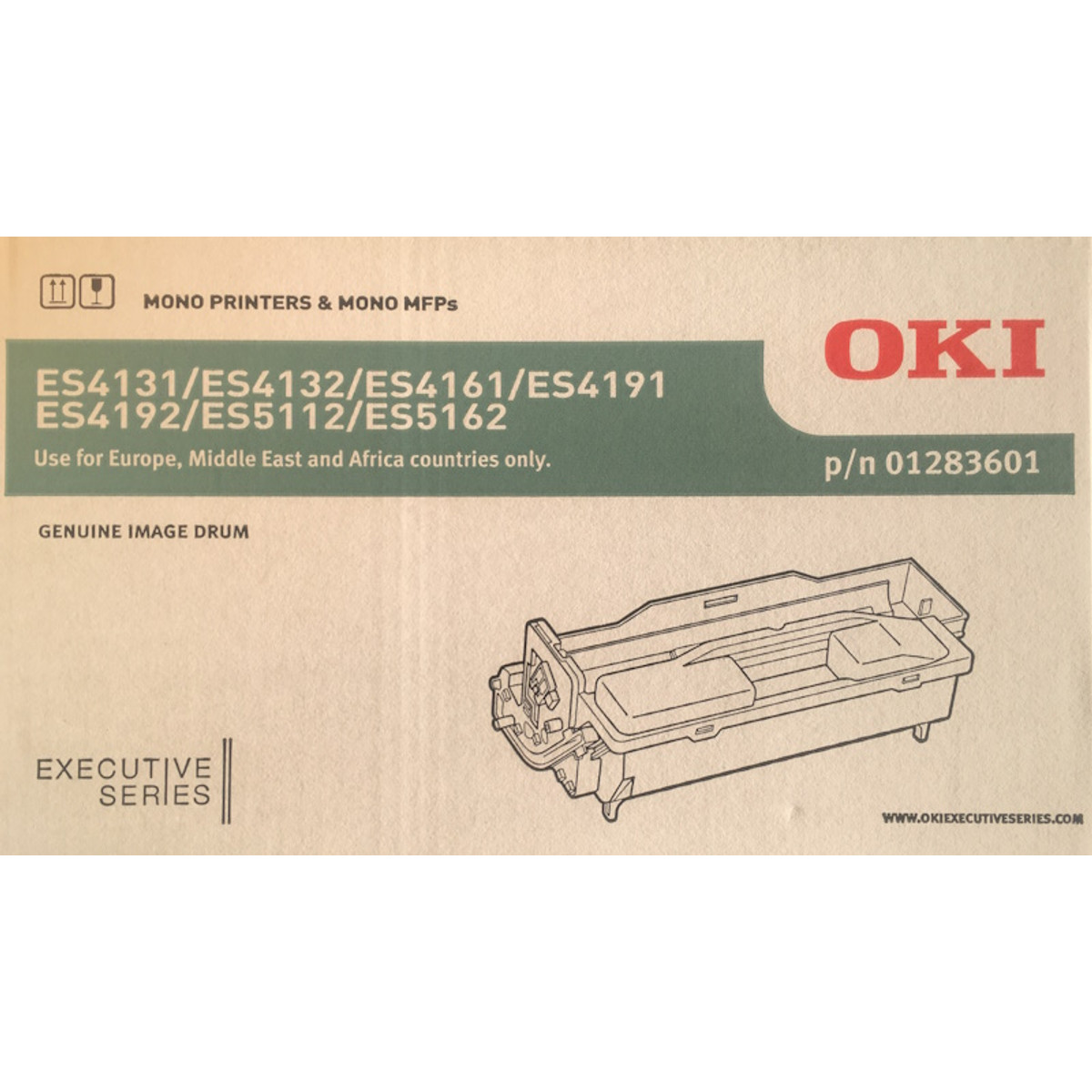 Image of OKI ES4131, ES4132, ES4161, ES4191, ES4192, ES5112, ES5162 DOB 25000 oldalra