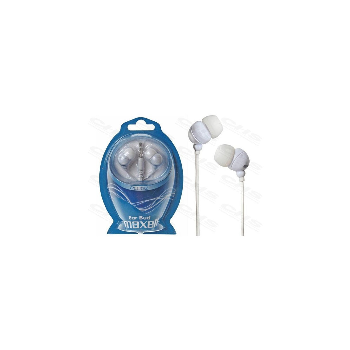 Image of MAXELL Fülhallgató PLUGZ 3.5mm jack, Fehér