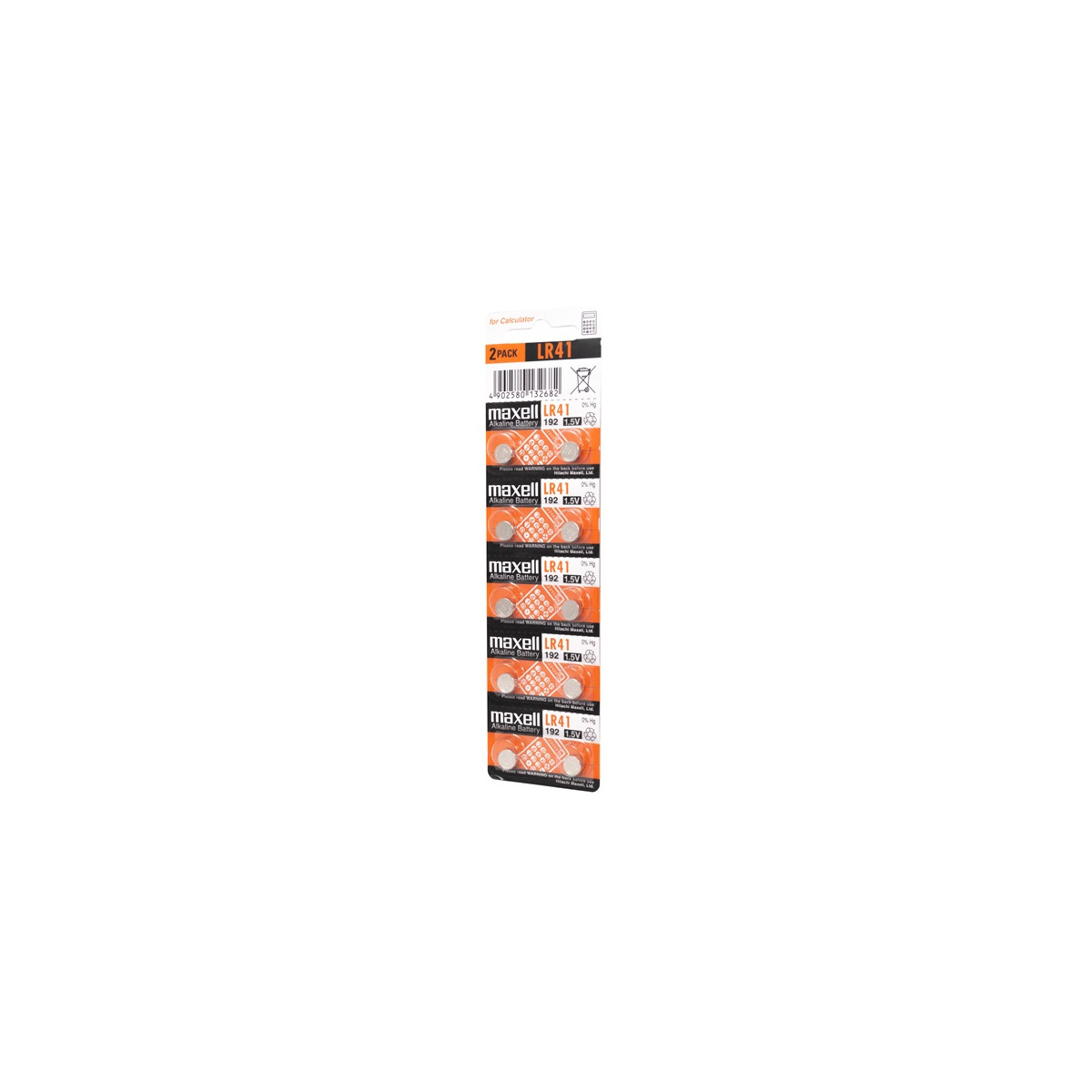 Image of MAXELL Gombelem LR41 10db / csomag