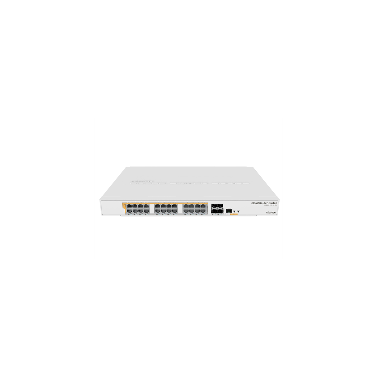 Image of MIKROTIK Cloud Router Switch 24x1000Mbps (POE) + 4x10Gbit SFP+, Fémházas, Rackes - CRS328-24P-4S+RM
