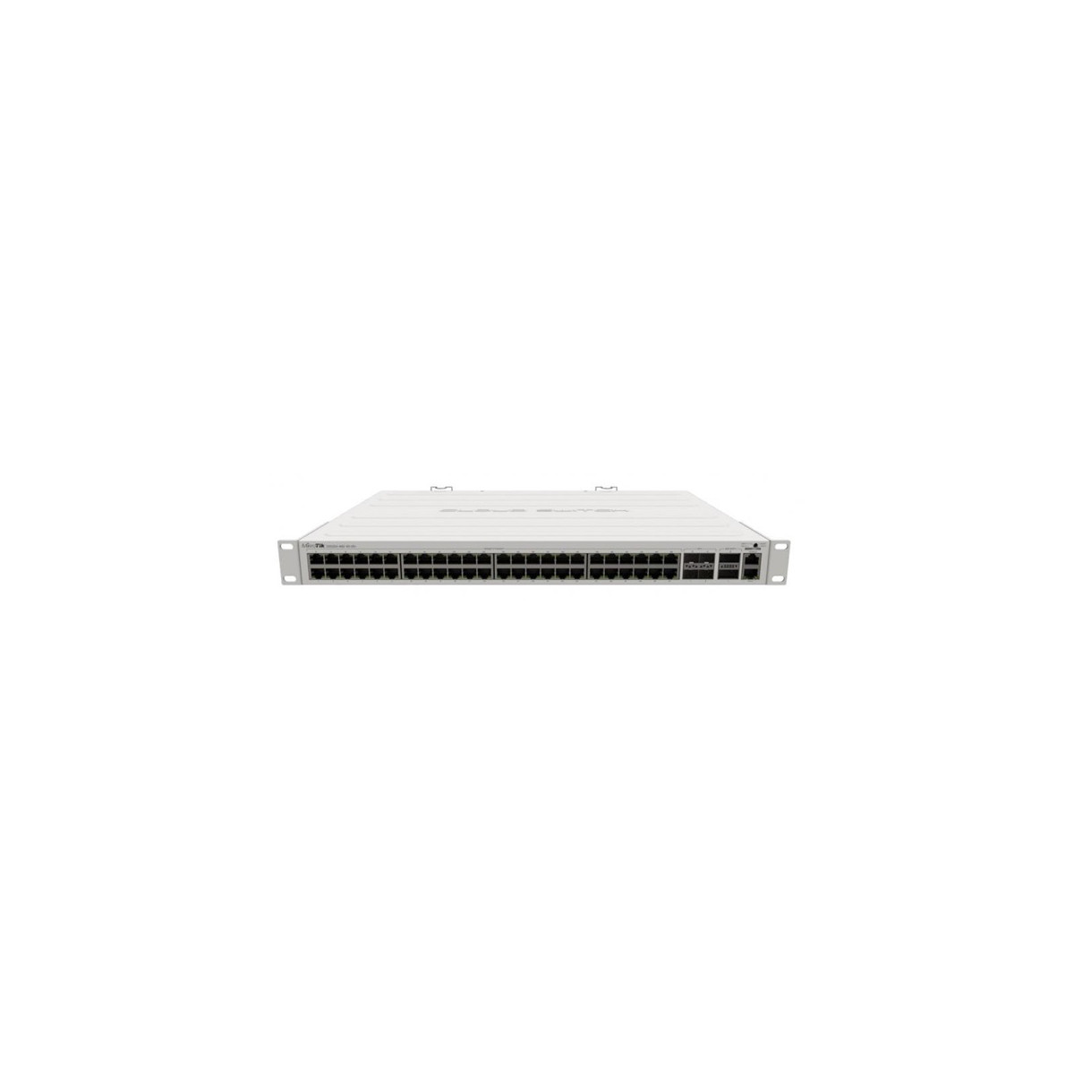 Image of MIKROTIK Cloud Router Switch 48x1000Mbps + 4x10Gbps SFP+ + 2x40Gbps QSFP+, Rackes - CRS354-48G-4S+2Q+RM