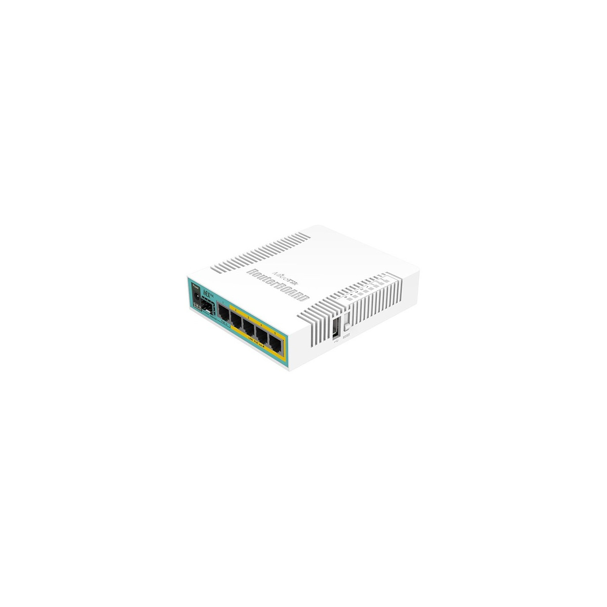 Image of MIKROTIK Vezetékes Router RouterBOARD 5x1000Mbps + 1x1000Mbps SFP, Asztali - RB960PGS