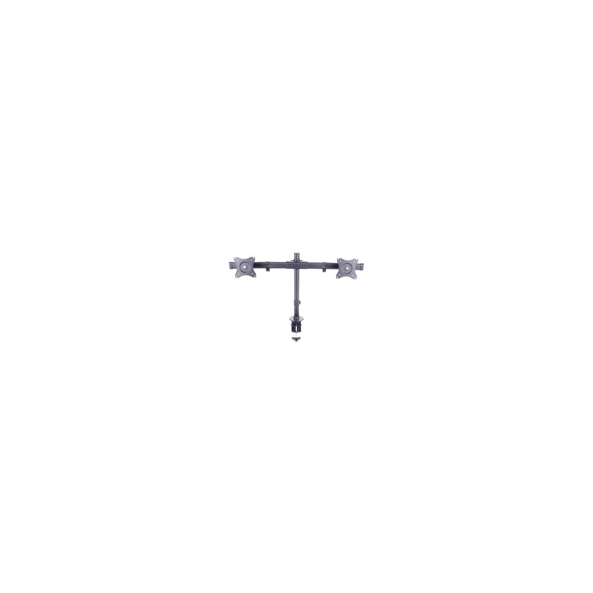 Image of MULTIBRACKETS Asztali konzol (2 képernyős rögzítőkar), M Deskmount Basic Dual (15-27", max.VESA: 100x100 mm, 10 kg)