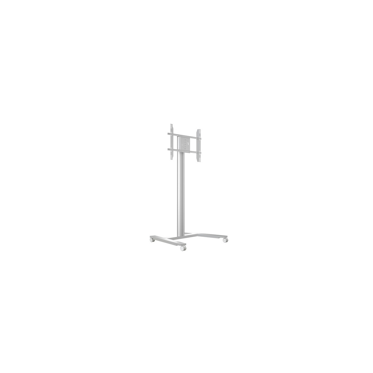 Image of MULTIBRACKETS Gurulós padlóállvány, M Public Display Stand 180 HD Single Silver (55-80", max.VESA: 800x500 mm, 60 kg)