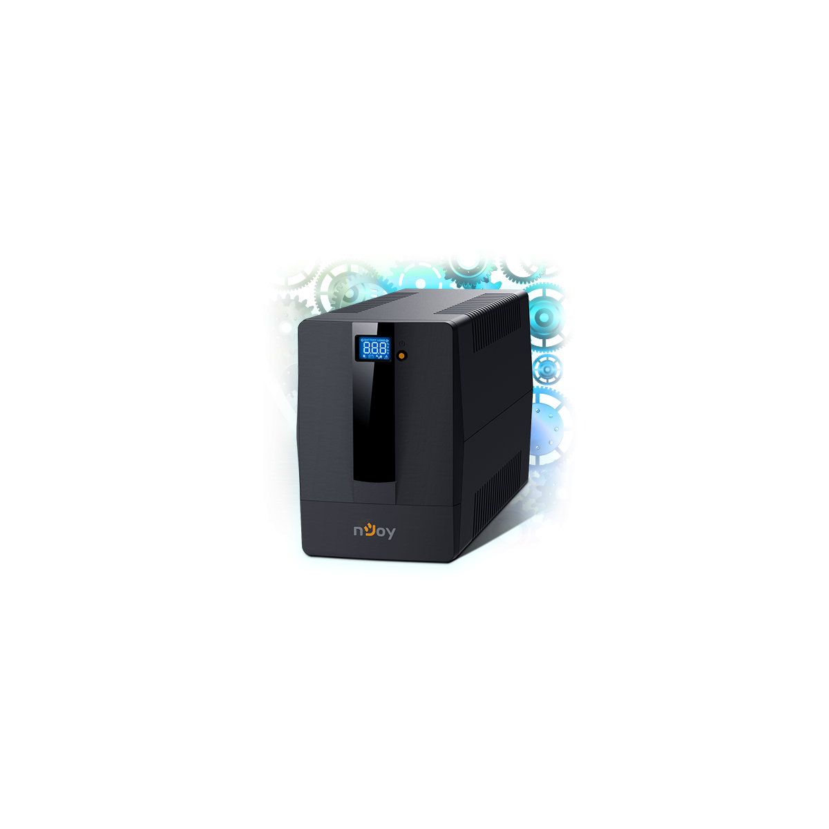 Image of NJOY Szünetmentes + AVR Horus Plus 1500, 1500VA, 900W, Line-Interactive, LCD Touch display