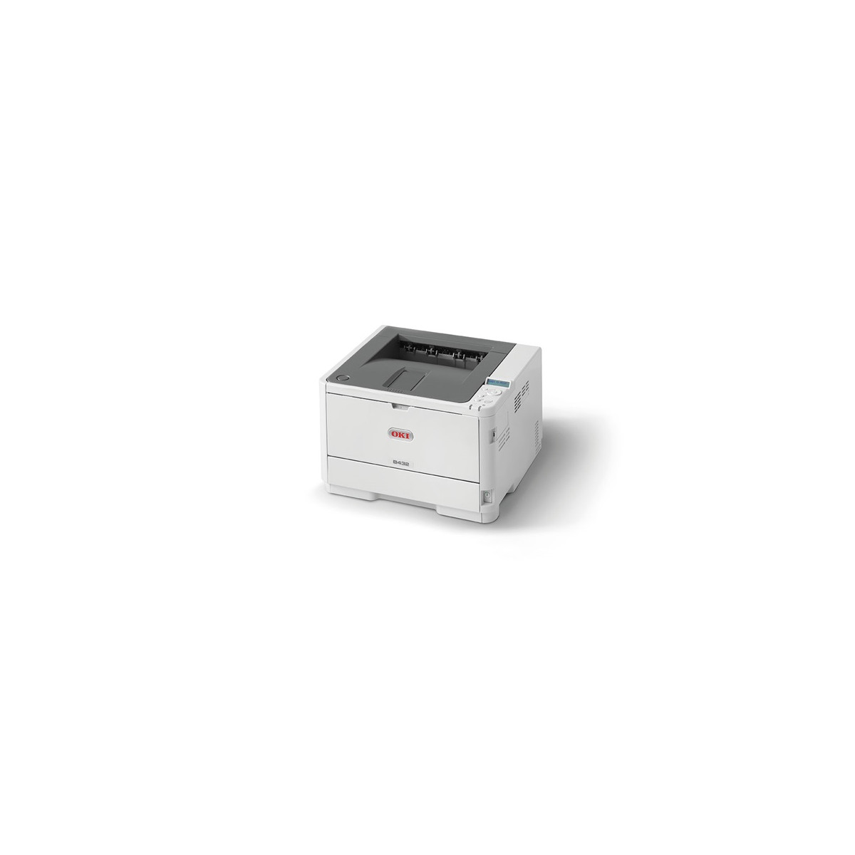 Image of OKI Lézer LED nyomtató B432dn, fekete, 512MB, USB/Háló, A4 40lap/perc FF, 1200x1200 dpi, Duplex