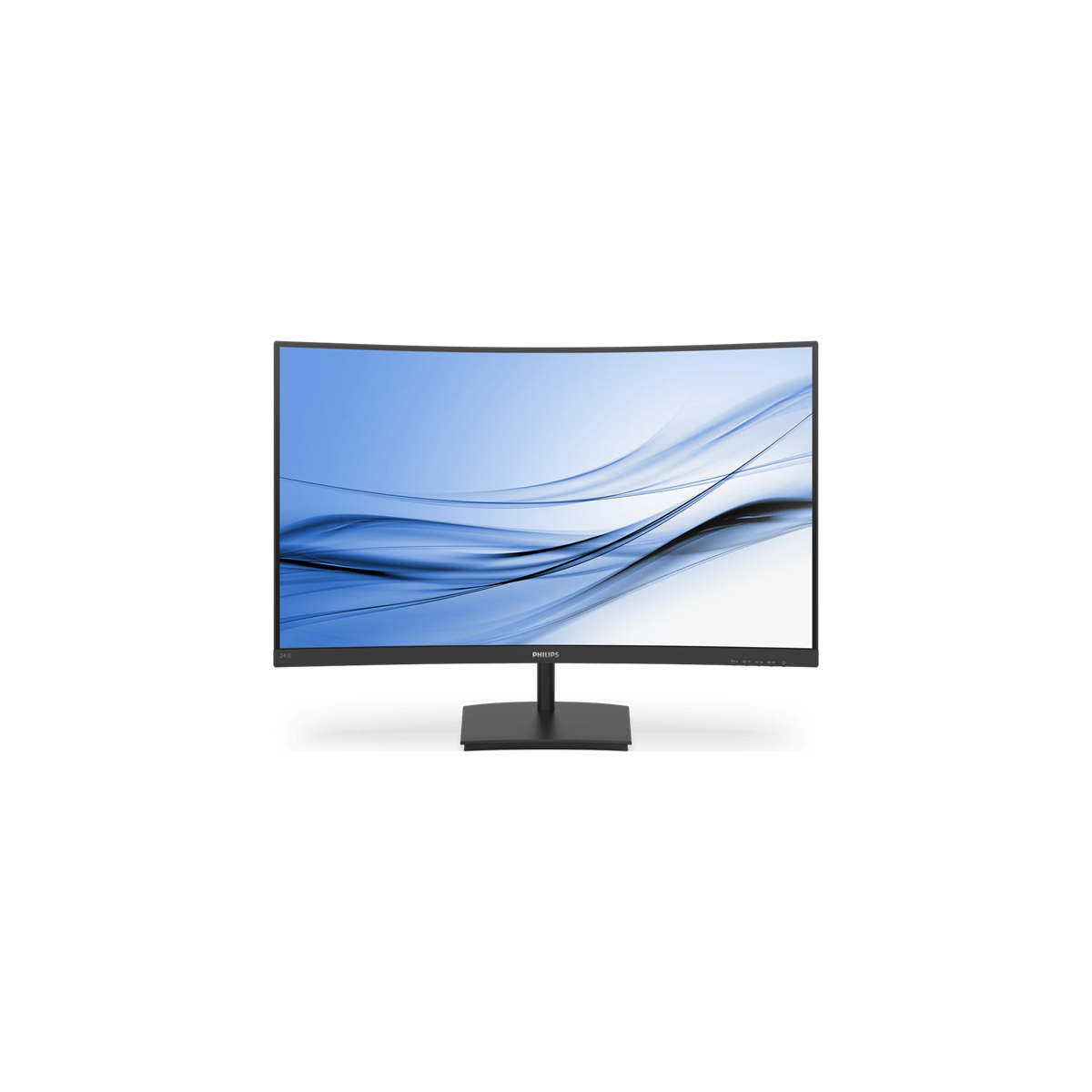 Image of PHILIPS Ívelt VA monitor 23.6" 241E1SCA, 1920x1080, 16:9, 250cd/m2, 4ms, VGA/HDMI, hangszóró