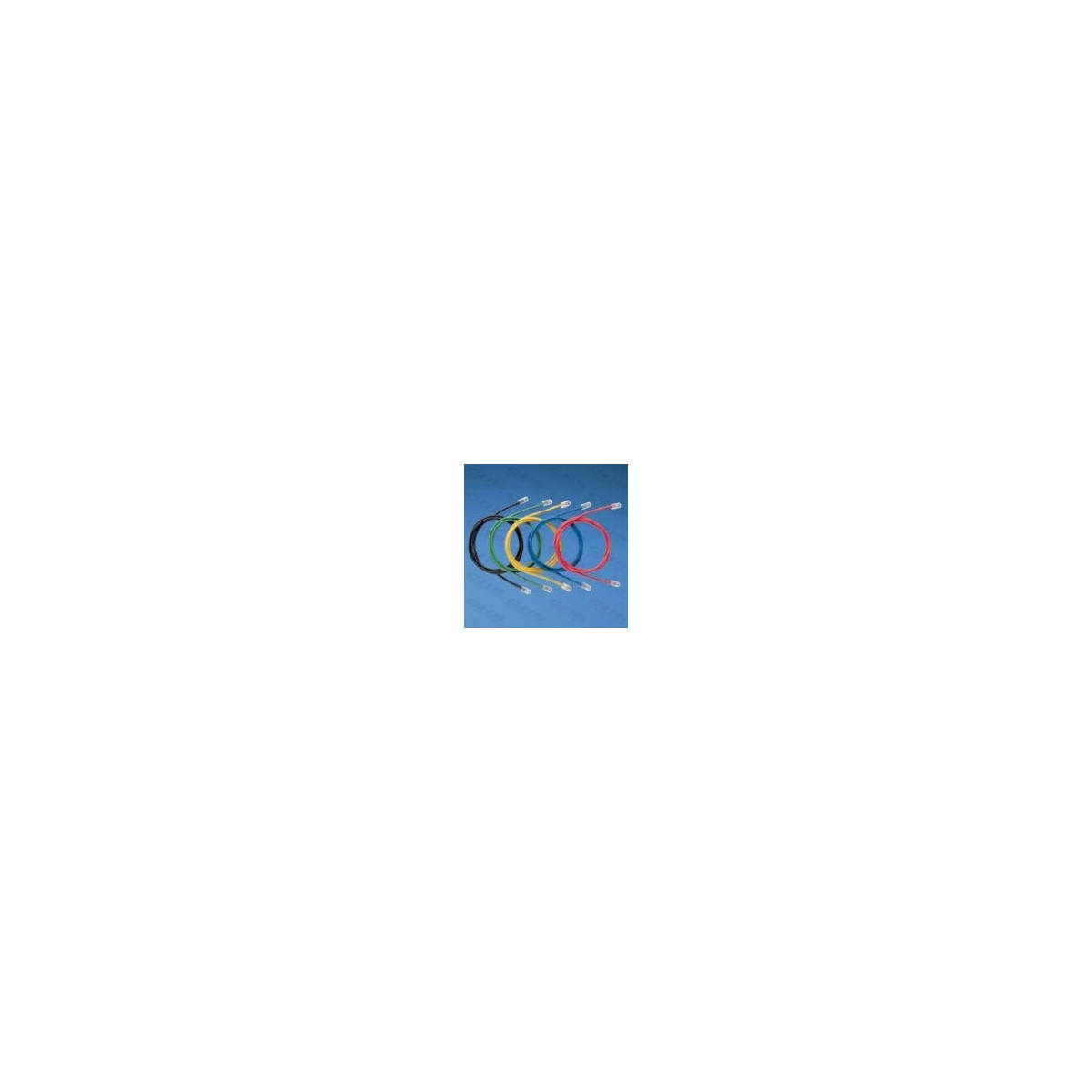Image of ROLINE Patch kábel, UTP, CAT6, 0,5m, zöld