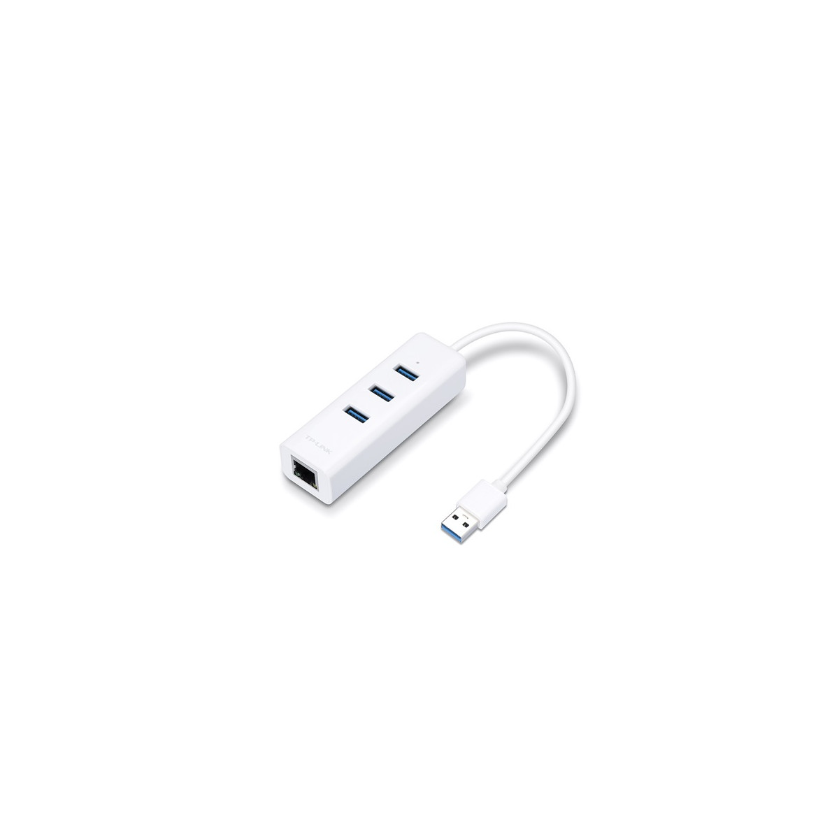 Image of TP-LINK Átalakító USB 3.0 to Ethernet Adapter 1000Mbps + 3 USB 3.0 port, UE330