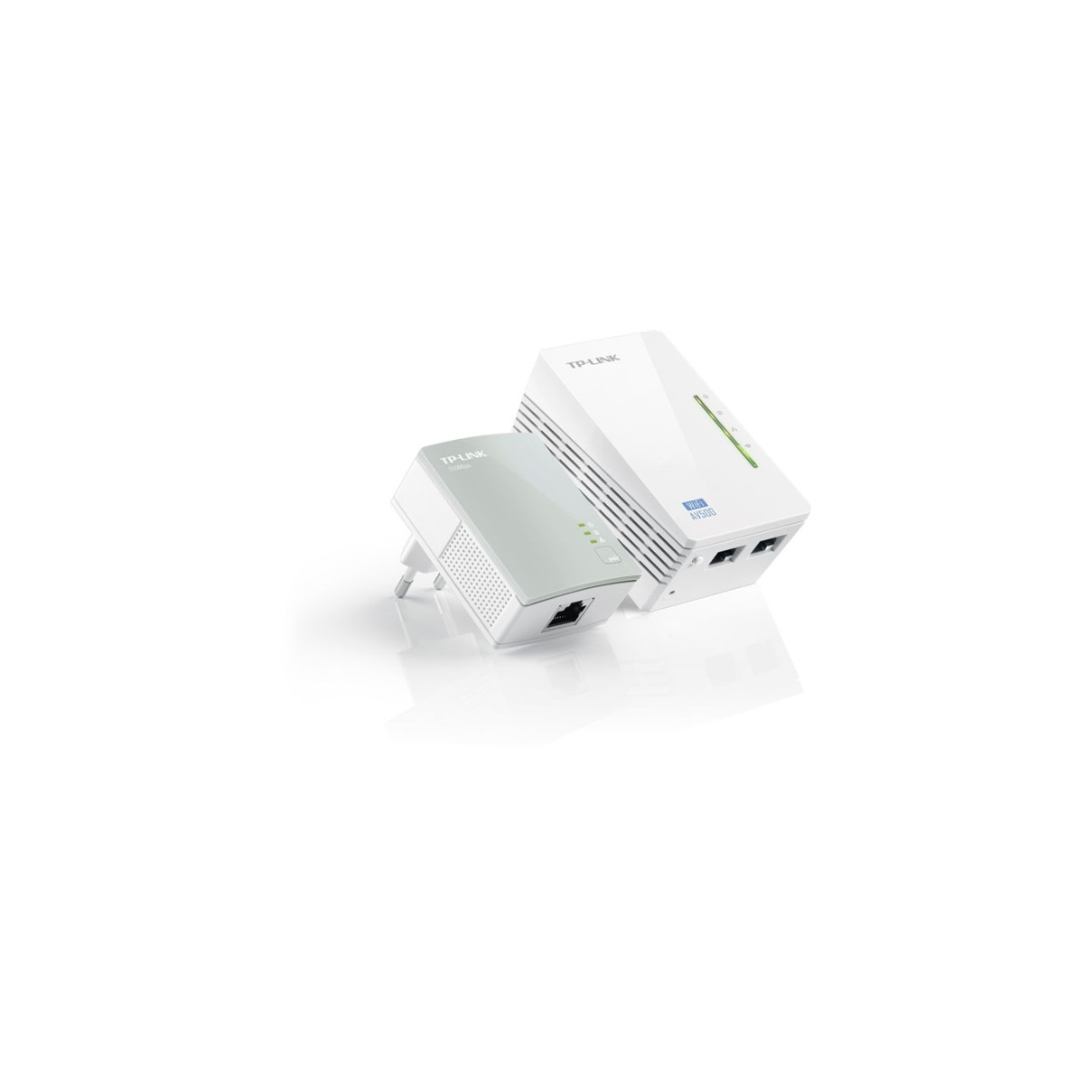Image of TP-LINK Powerline AV600 2x100Mbps + Wireless N-es 300Mbps, TL-WPA4220 KIT