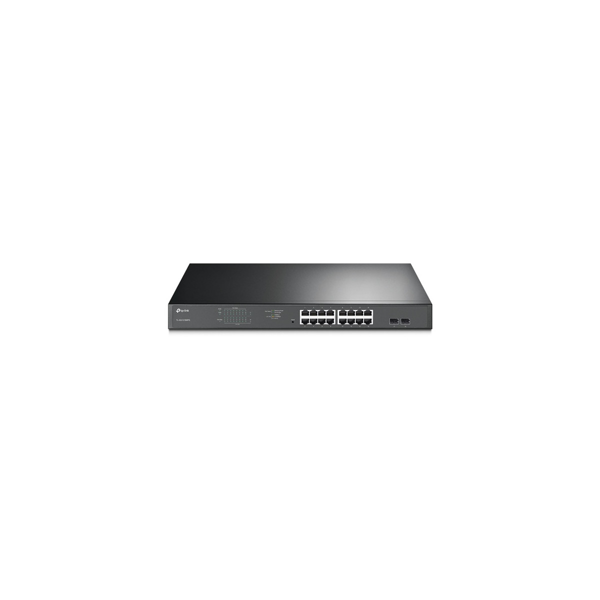 Image of TP-LINK Switch 16x1000Mbps (16xPOE+) + 2xGigabit, Easy Smart, TL-SG1218MPE