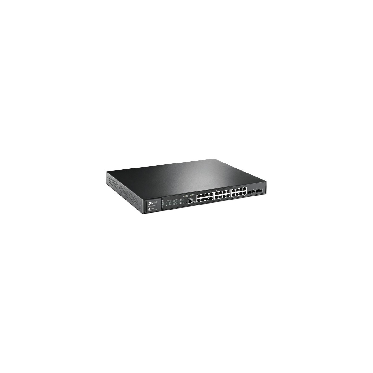Image of TP-LINK Switch 24x1000Mbps (24xPOE+) + 4x1Gigabit SFP + 1xkonzol port, Menedzselhető, SG3428MP