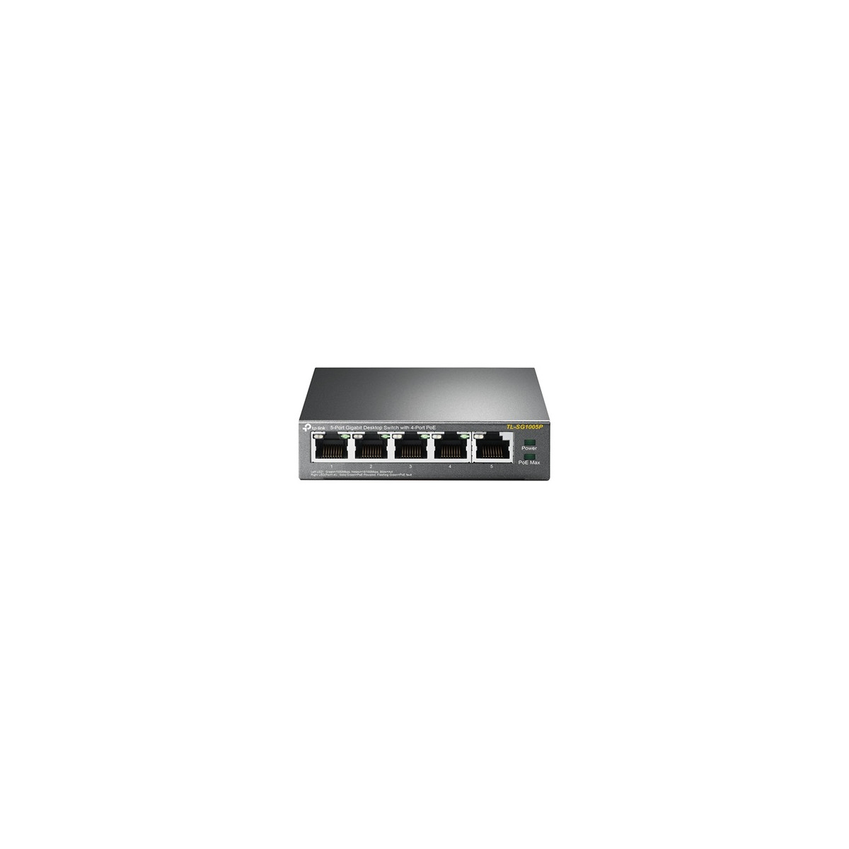 Image of TP-LINK Switch 5x1000Mbps (4xPOE), TL-SG1005P