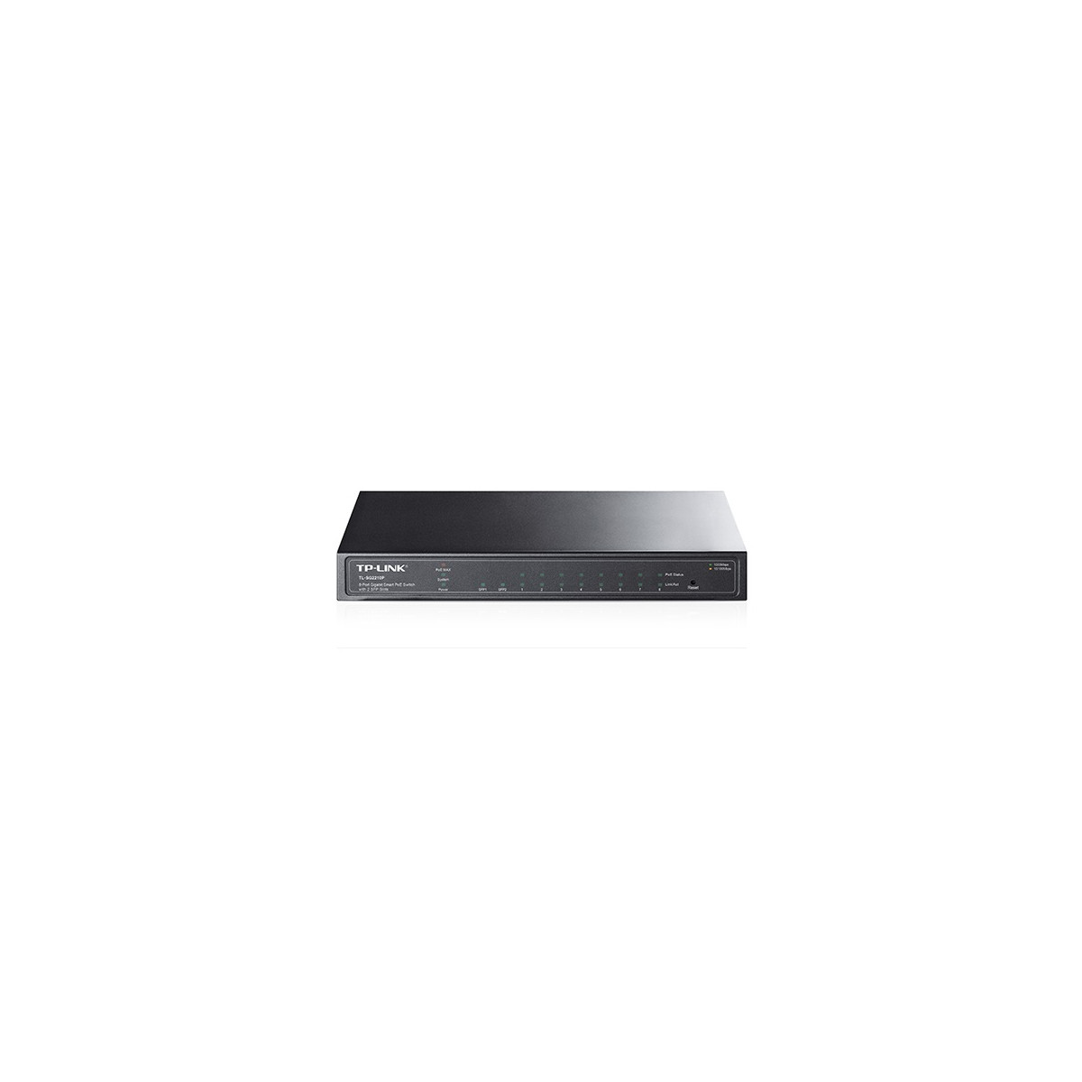 Image of TP-LINK Switch 8x1000Mbps (8xPOE) + 2xSFP, Menedzselhető, SG2210P