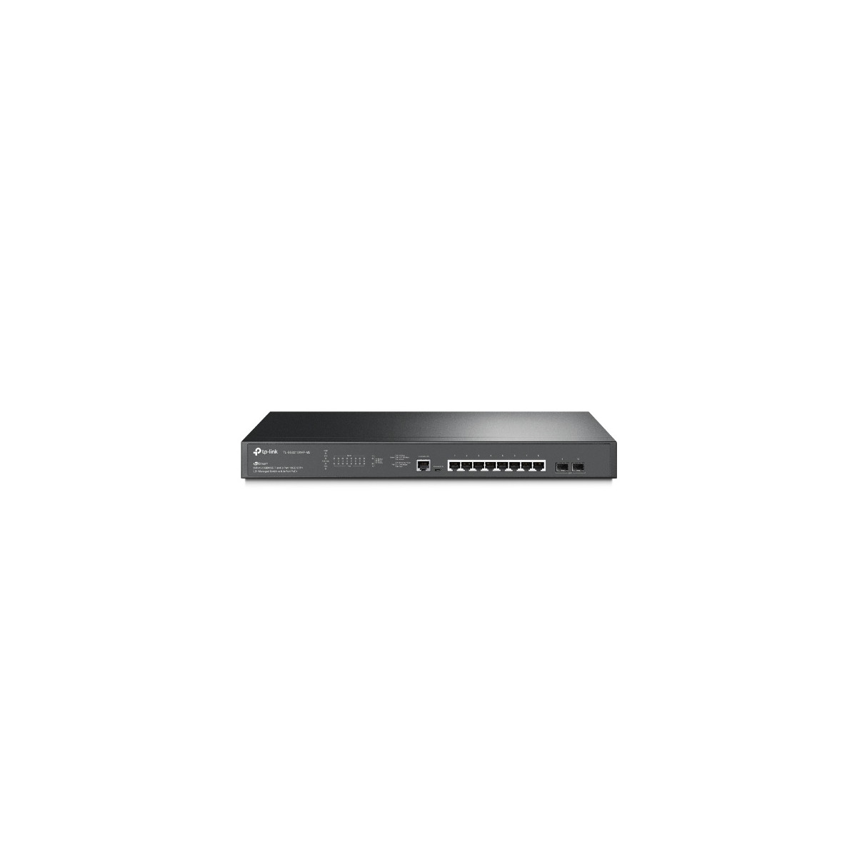 Image of TP-LINK Switch 8x2500Mbps (8xPOE+) + 2x10G SFP+ + 1xkonzol port + 1xUSB, Menedzselhető, SG3210XHP-M2