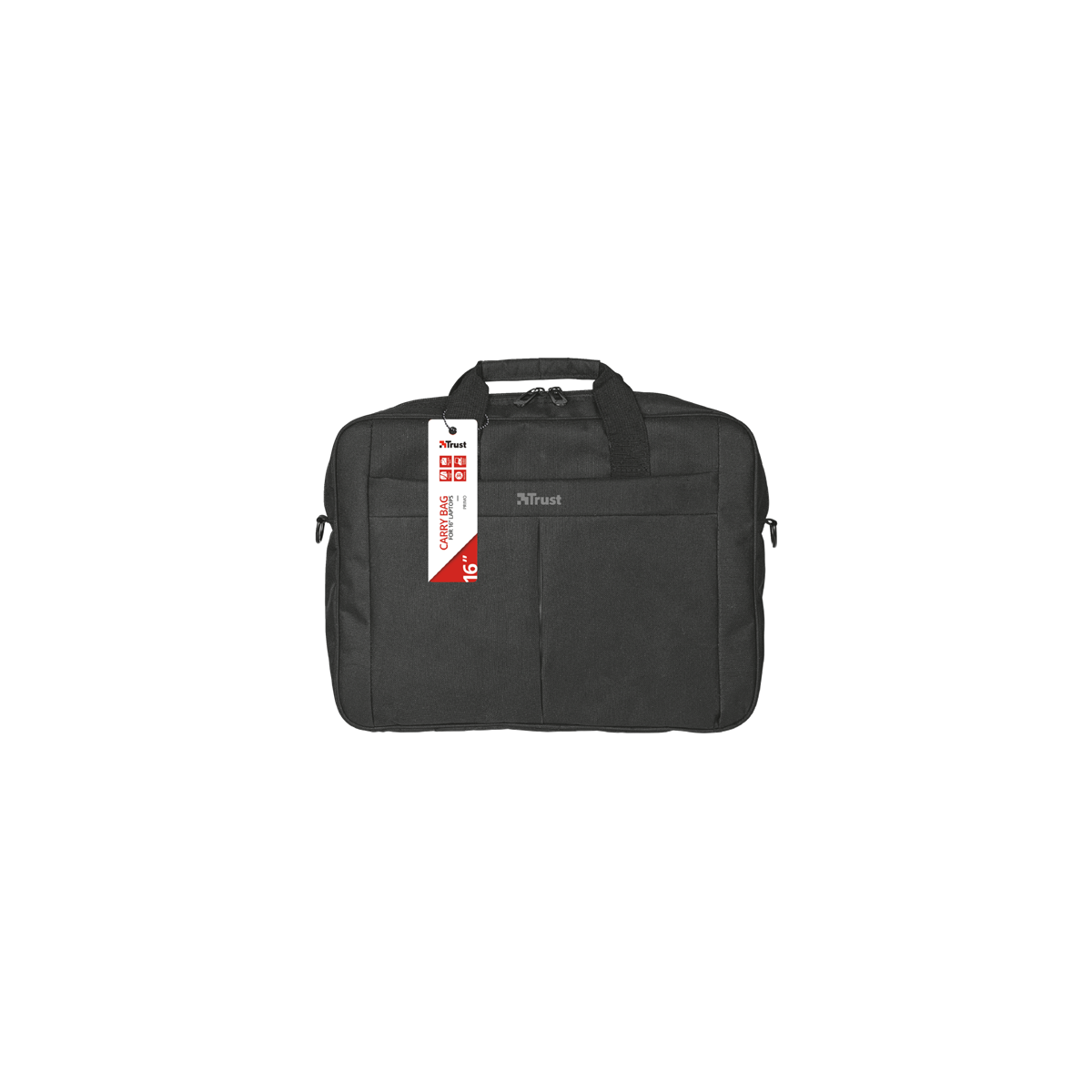 Image of TRUST Notebook táska 21551 (Primo Carry Bag for 16" laptops - black)