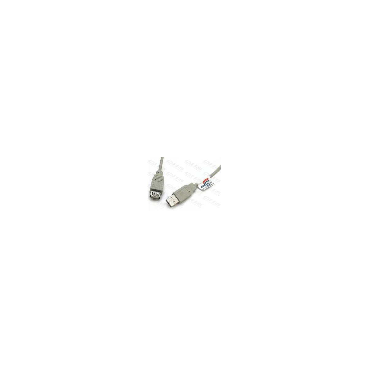 Image of WIRETEK kábel USB Hosszabbító A-A, 5m, Male/Female