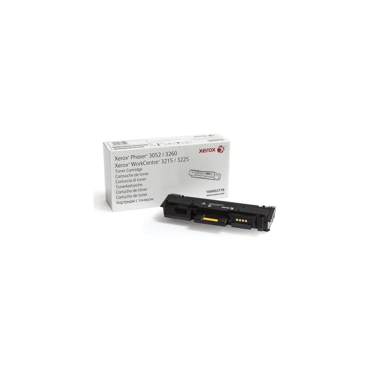 Image of XEROX Toner Phaser® 3052/Phaser® 3260/WorkCentre® 3215/WorkCentre® 3225, Fekete, 3000 oldal