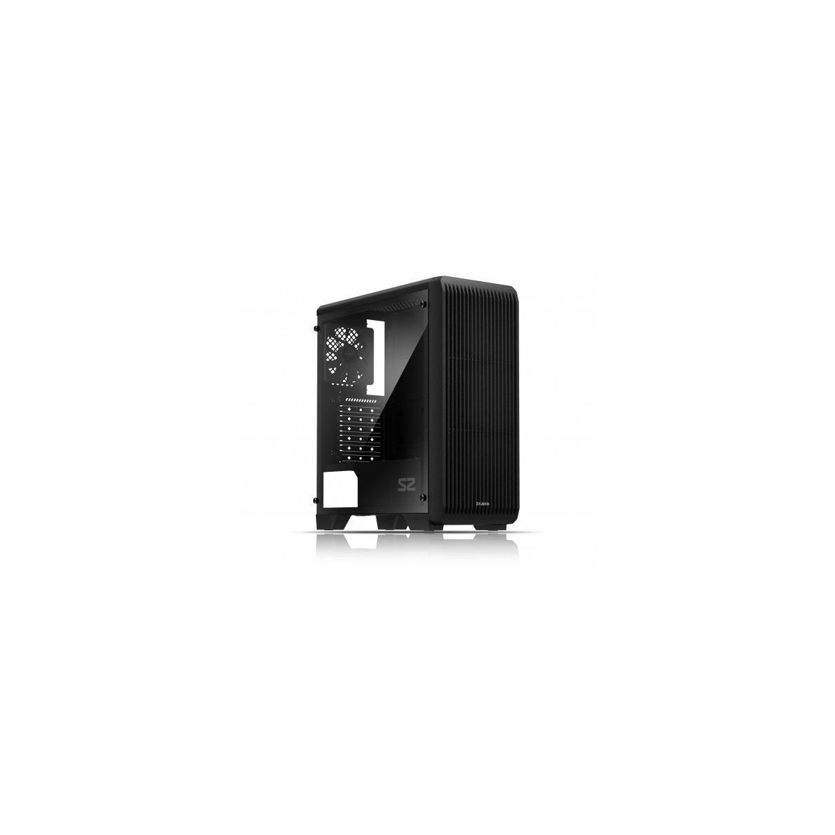 Image of ZALMAN Ház Midi ATX S2 Tápegység nélkül, Fekete