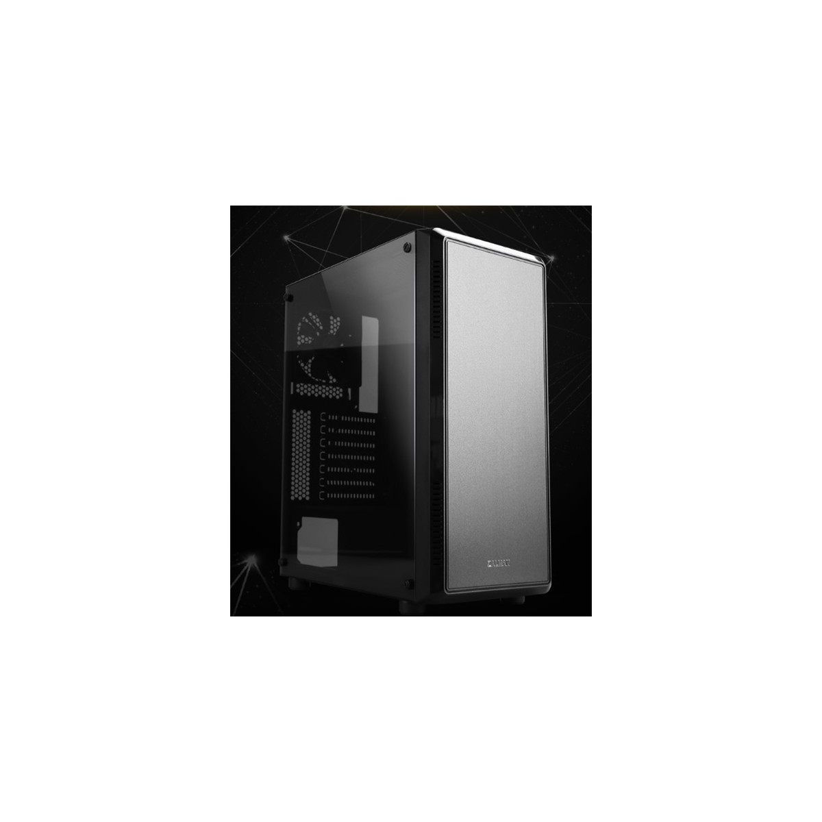 Image of ZALMAN Ház Midi ATX S4 Tápegység nélkül, Fekete
