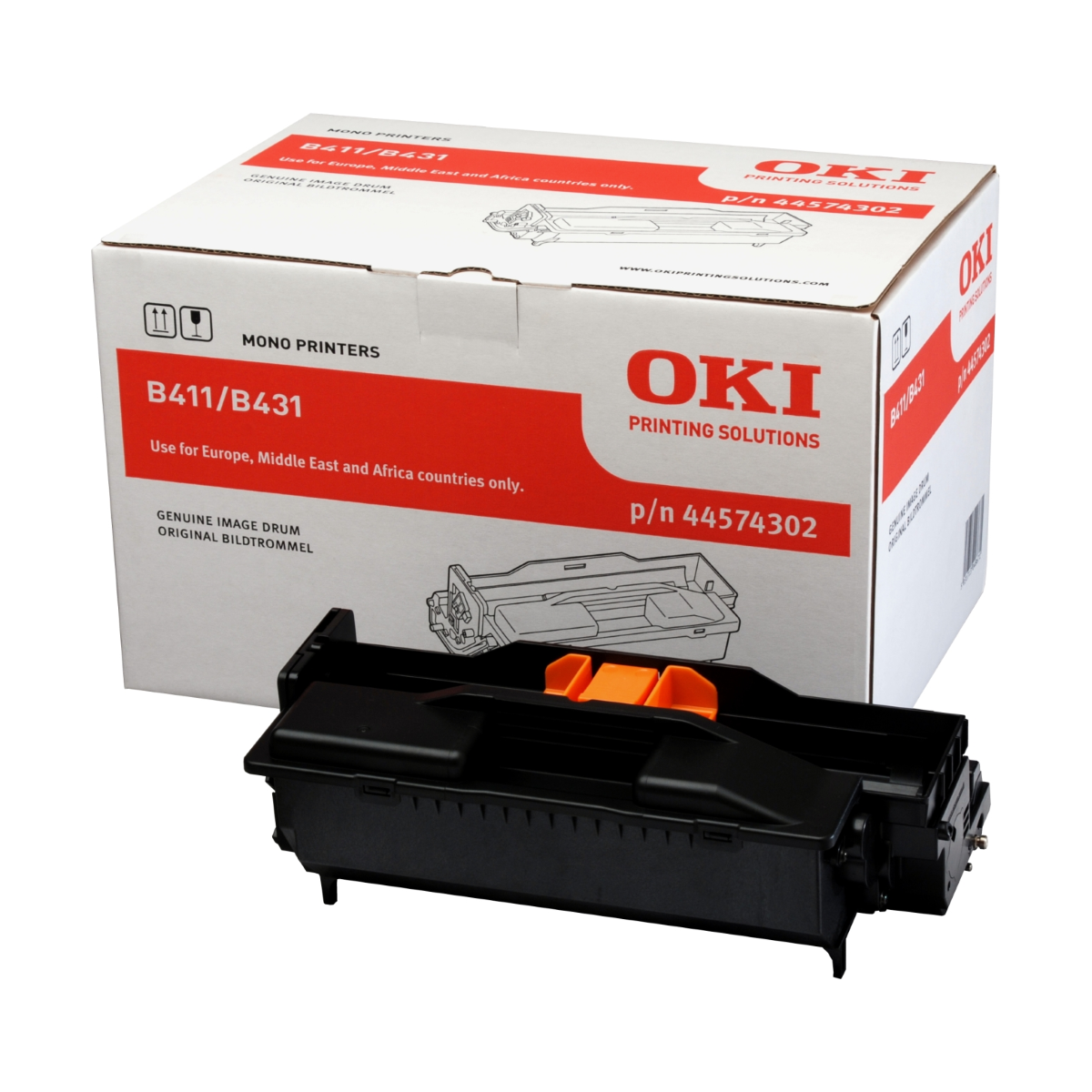 Image of OKI Drum B411 / B412 / B431 / B432 / B512 / MB461 / MB471 / MB472 / MB491 / MB492 / MB562, 25000/oldal