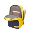 Kép 7/7 - AMERICAN TOURISTER NŐI Notebook hátizsák 125115-4582, LAPT. BACKPACK 15.6" (BLUE/YELLOW) -CITY AIM