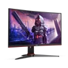 Kép 3/6 - AOC Ívelt Gaming 165Hz VA monitor 23.6" C24G2AE/BK, 1920x1080, 16:9, 250cd/m2, 1ms, 2xHDMI/DisplayPort/VGA, hangszóró