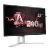 Kép 1/5 - AOC Gaming 240Hz monitor 24,5" AG251FZ, 1920x1080, 16:9, 400cd/m2, 1ms, 2xHDMI/DP/VGA/DVI/4xUSB/Audio, Pivot