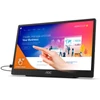 Kép 2/7 - AOC hordozható touch IPS monitor 15.6" 16T2, 1920x1080, 16:9, 250cd/m2, 4ms, Micro-HDMI/2xUSB-C, Pivot, hangszóró