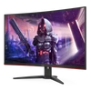 Kép 2/6 - AOC Ívelt Gaming 165Hz VA monitor 31.5" CQ32G2SE/BK, 2560x1440, 16:9, 250cd/m2, 1ms, 2xHDMI/DisplayPort, hangszóró