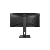 Kép 4/6 - AOC Ívelt VA monitor 34" CU34P2A, 3440x1440, 21:9, 300cd/m2, 1ms, 100Hz, 2xHDMI/DisplayPort/4xUSB, hangszóró
