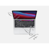 Kép 1/4 - Apple Macbook Pro 13.3" M1 CTO 8C CPU/8C GPU/16GB/1TB - Silver - HUN KB